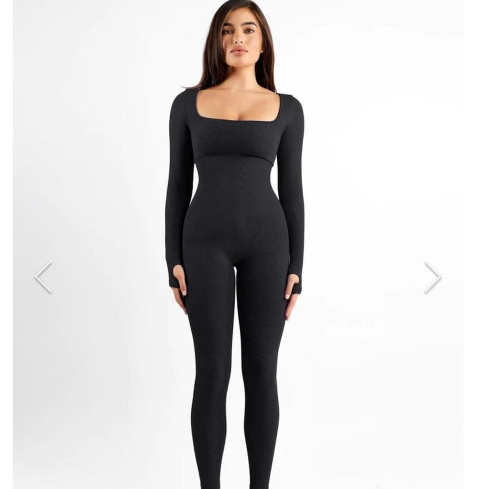 Black Long Sleeve Bodysuit